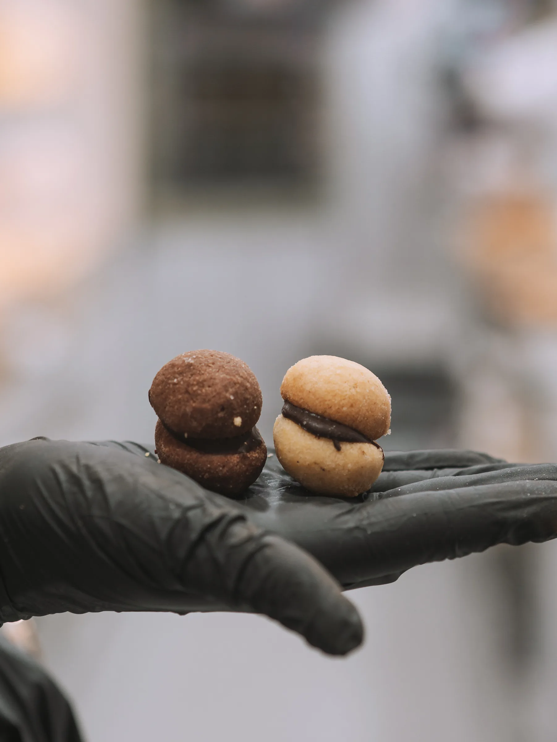 Baci di dama e mignon assortiti